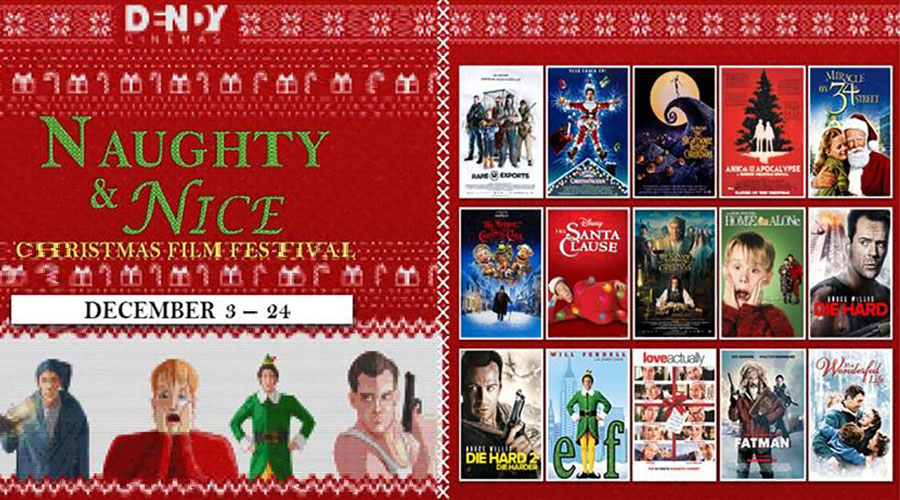 Win tickets to the upcoming Naughty and Nice Christmas Film Festival at the Dendy Coorparoo!