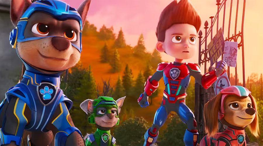 Check out the new clip from Paw Patrol: The Mighty Movie!