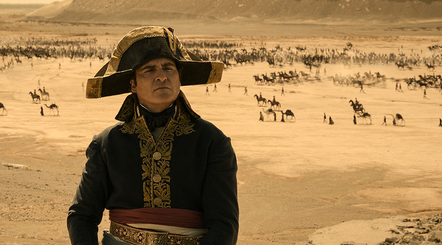 Watch Ridley Scott and Vanessa Kirby discuss what makes Joaquin Phoenix the perfect Napoleon!