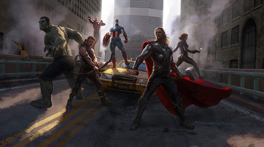 Marvel: Creating the Cinematic Universe Exhibition at GoMA