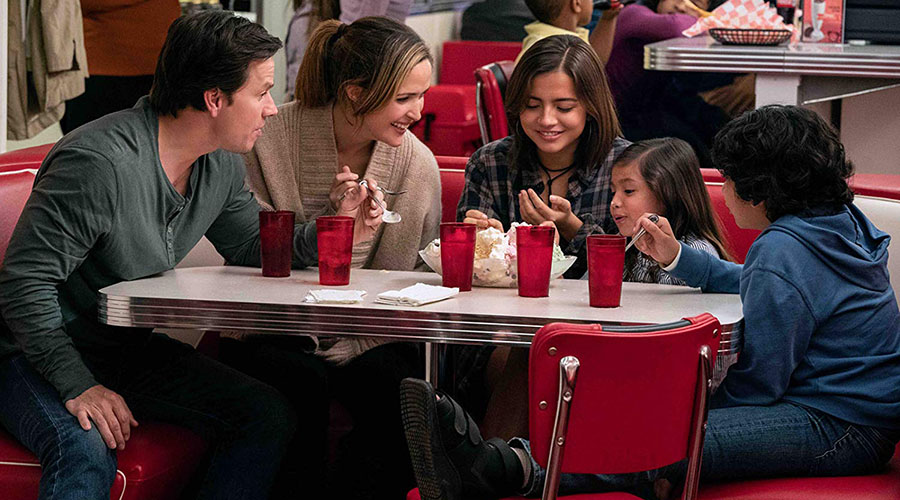 Watch an all new clip from Instant Family starring Mark Wahlberg, Rose Byrne & Isabela Moner!
