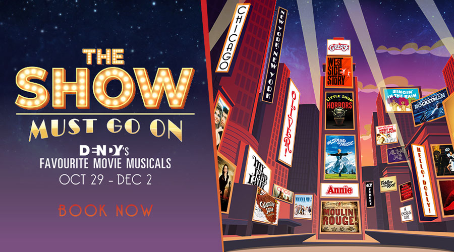 Win tickets to the upcoming Musical Film Festival The Show Must Go On at Dendy Coorparoo!