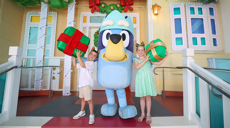 Bluey’s World Brisbane is set to shine this holiday season with an unforgettable Christmas celebration for families.